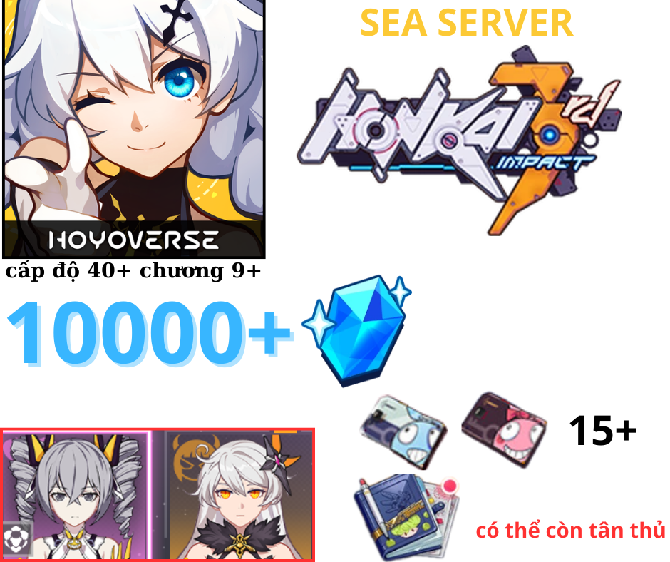 Honkai Impact 3rd 10000+ Crystal